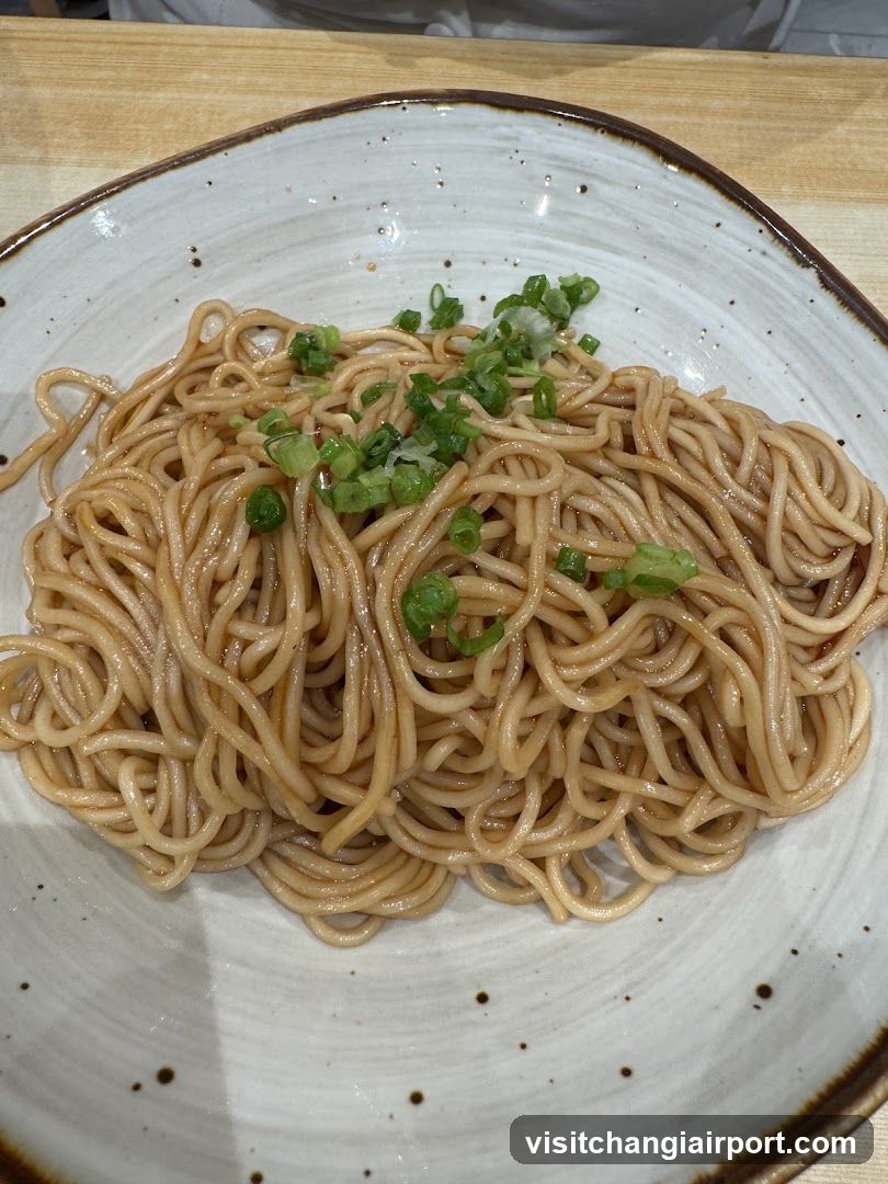 Noodles with Green Onions