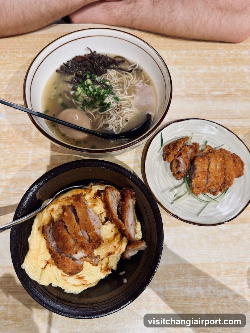 Ramen and Katsu Meal