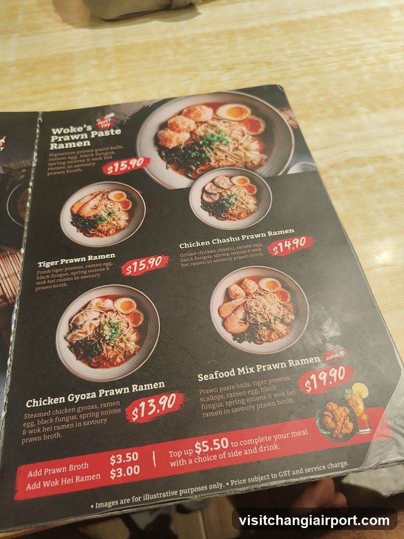 Ramen Menu Page