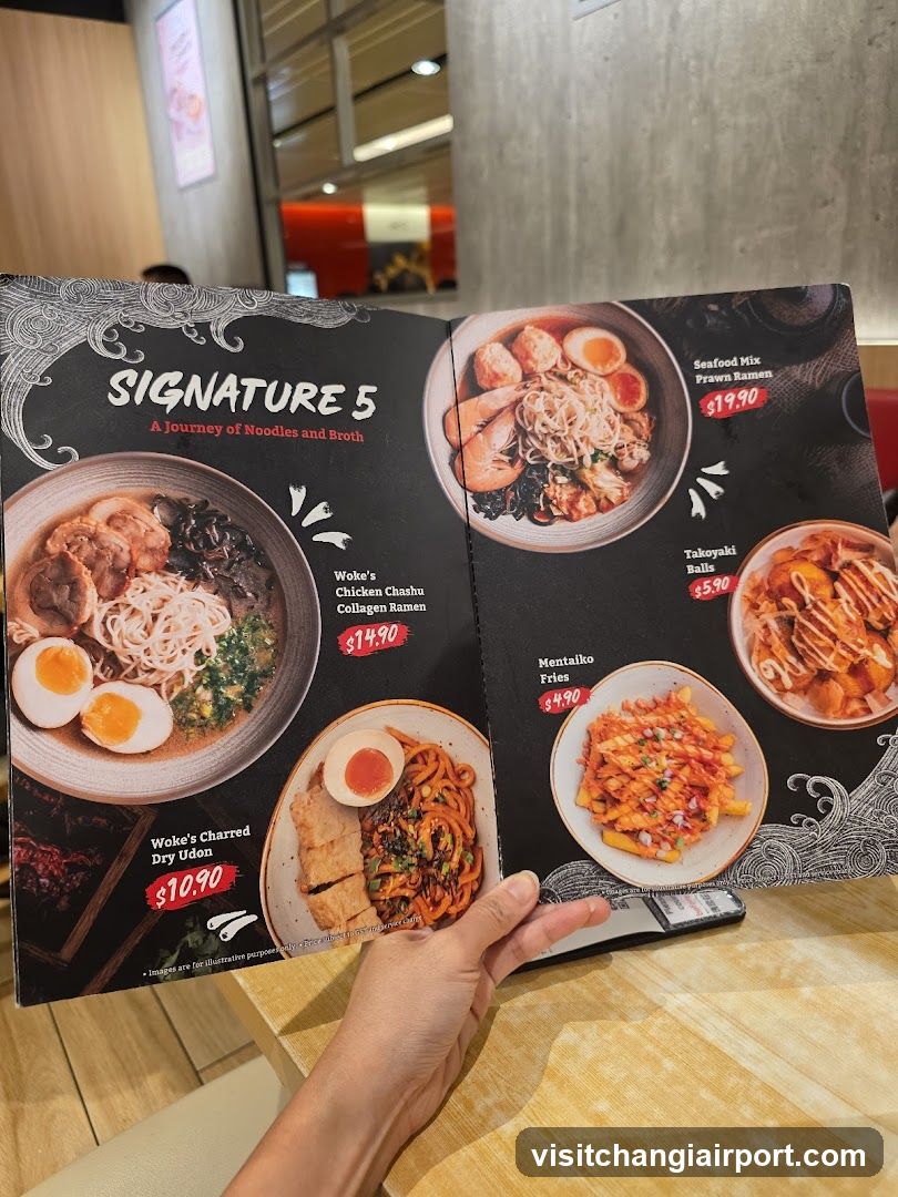 Signature 5 Menu