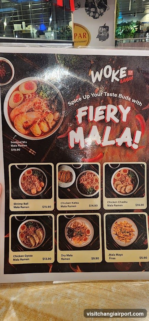 Woke Ramen Menu
