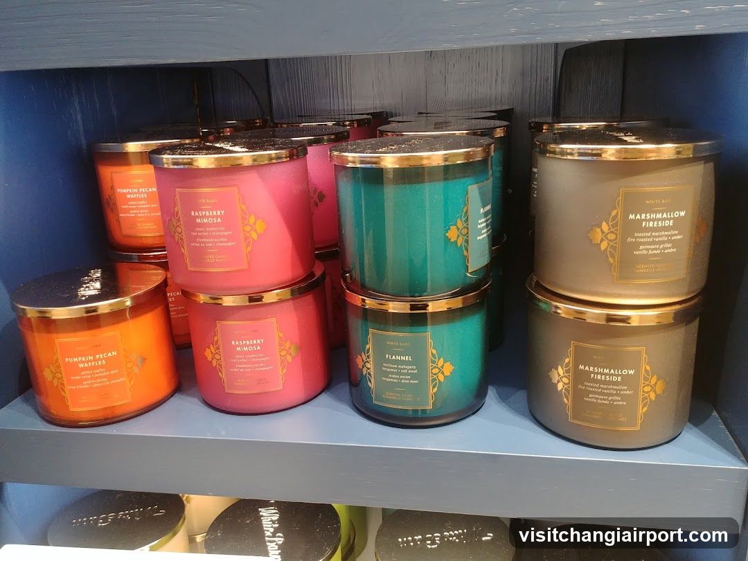 Bath & Body Works Candles Display
