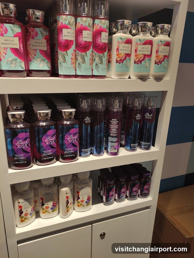 Bath & Body Works Shelf Display