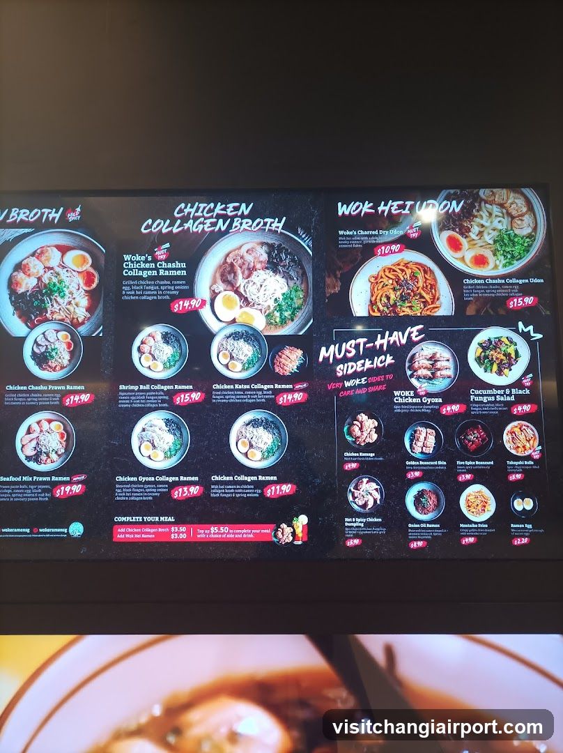 Ramen Menu Board