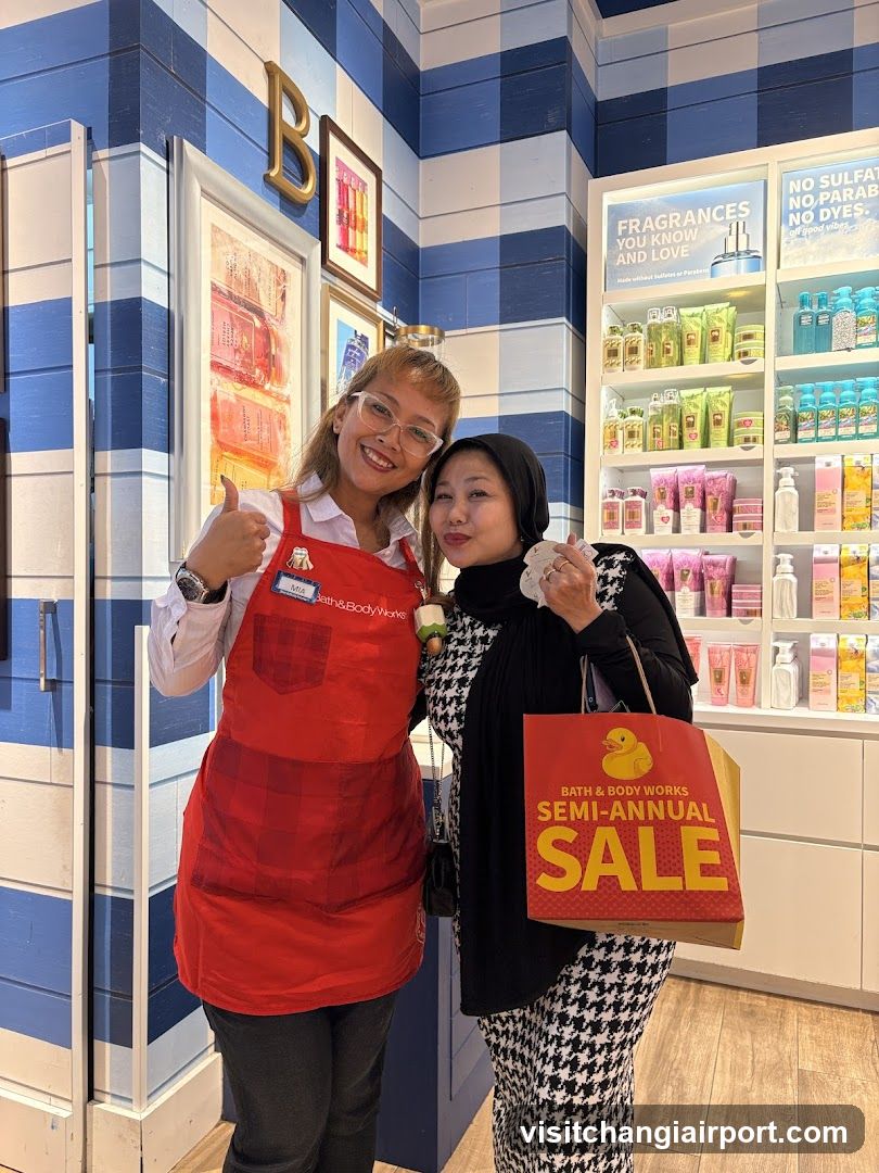 Bath & Body Works Store Interior