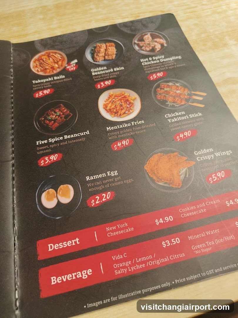Food Menu Page