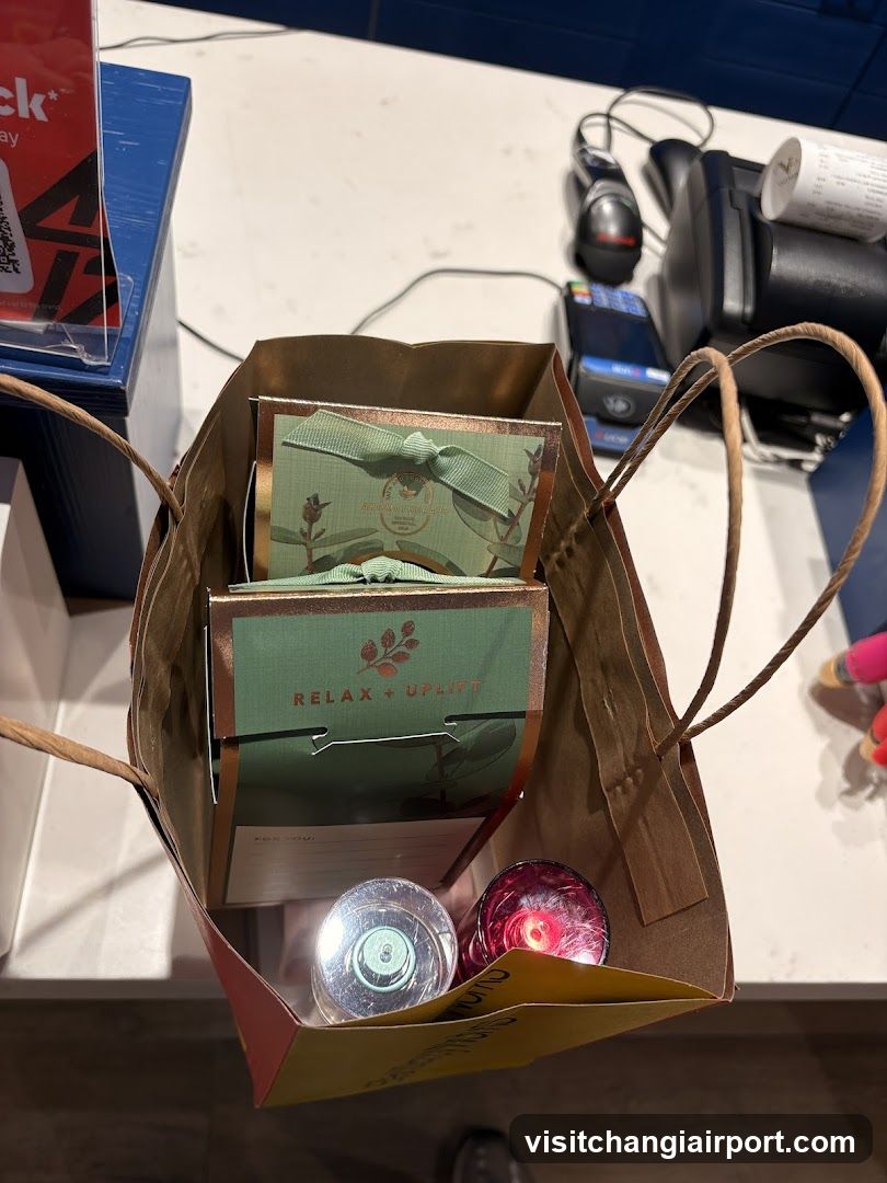 Gift Bag with Relax + Uplift Products