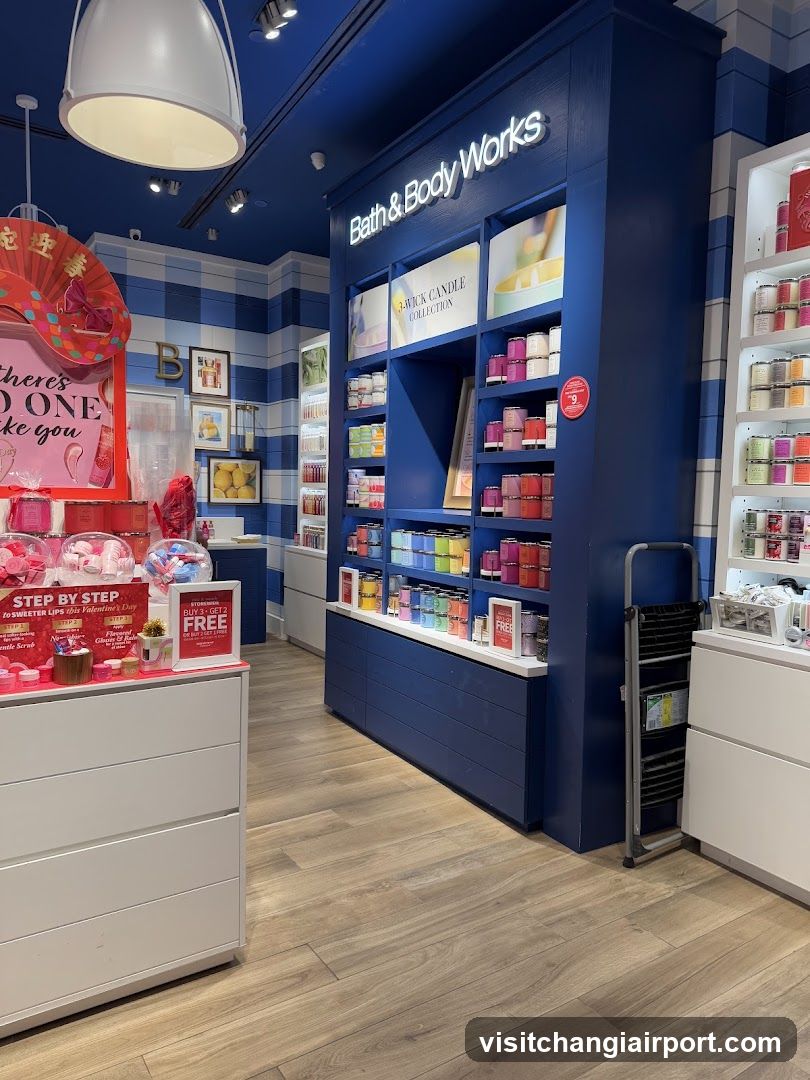 Bath & Body Works Interior Display