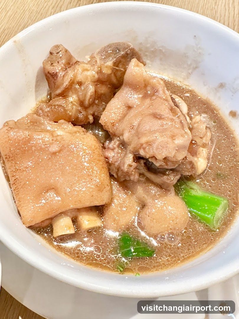 Braised Pork and Broccoli Soup
