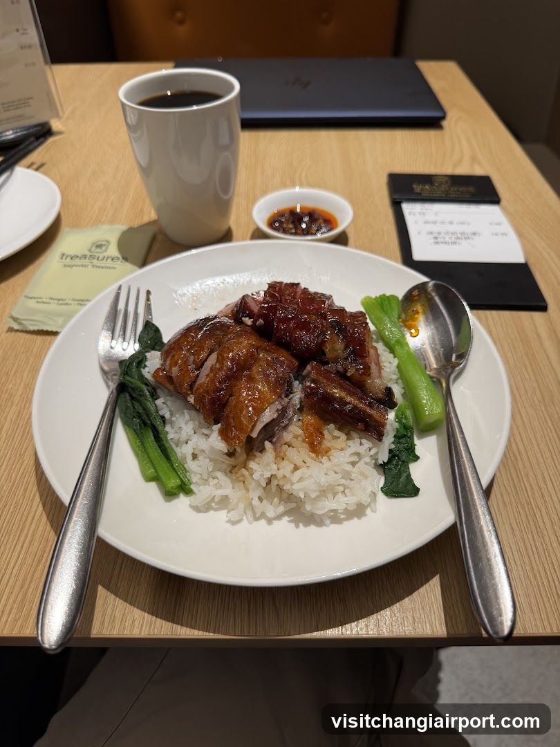 Roast Chicken Rice Meal