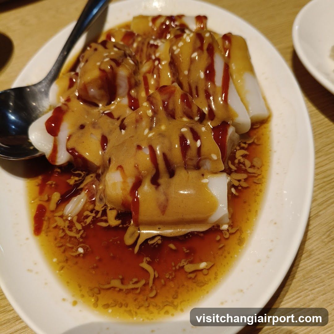 Rice Noodle Dish with Sauce