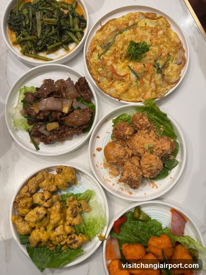 Assorted Chinese Dishes