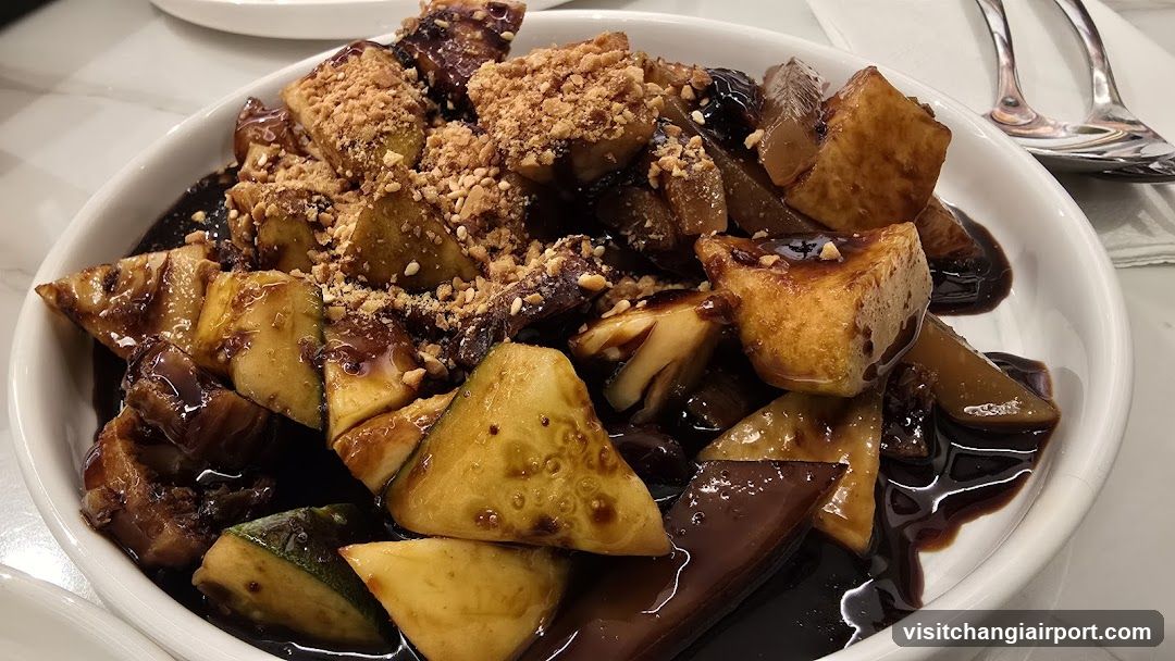 Stir-fried Vegetable Dish with Sesame Crumbs