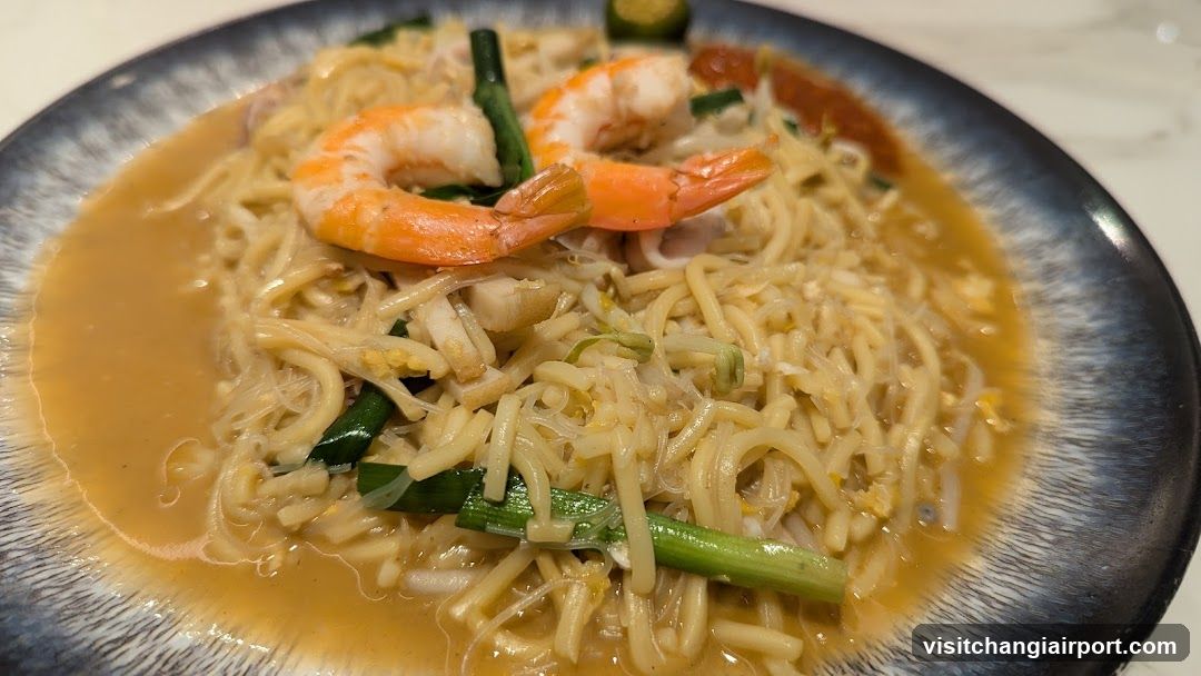 Shrimp Noodles with Sauce