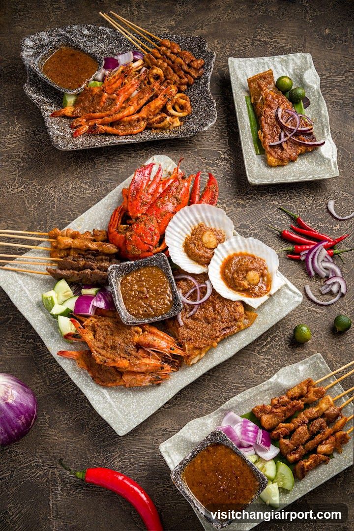 Sambal and Satay Platter