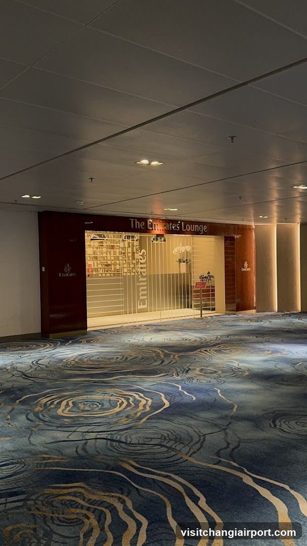 Emirates Lounge Interior View