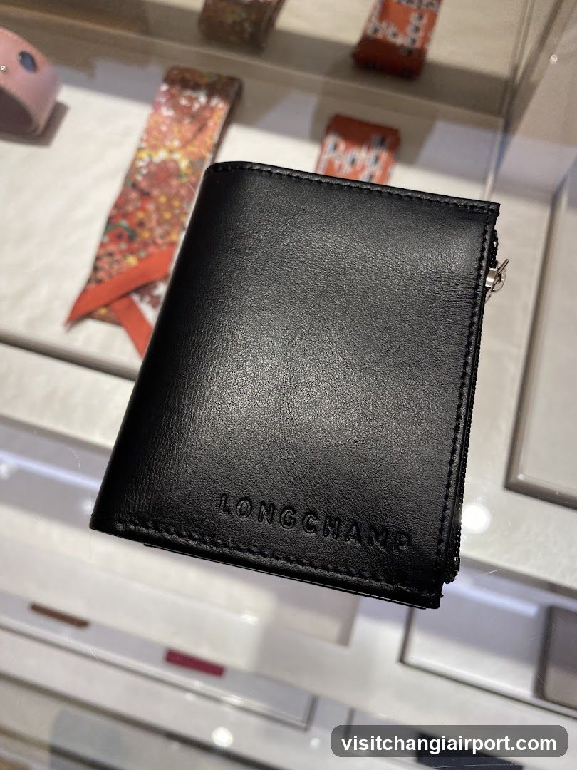 Longchamp Wallet Display