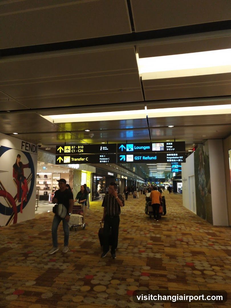 Airport Terminal Corridor