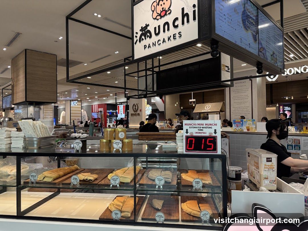 Munchi Pancakes Counter