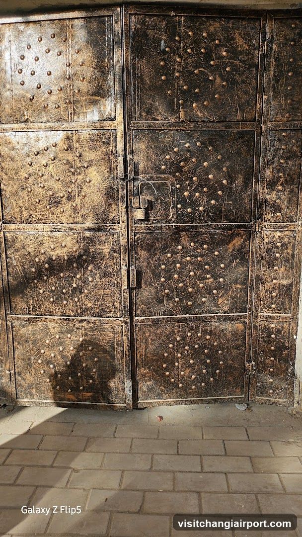 Old Metal Door