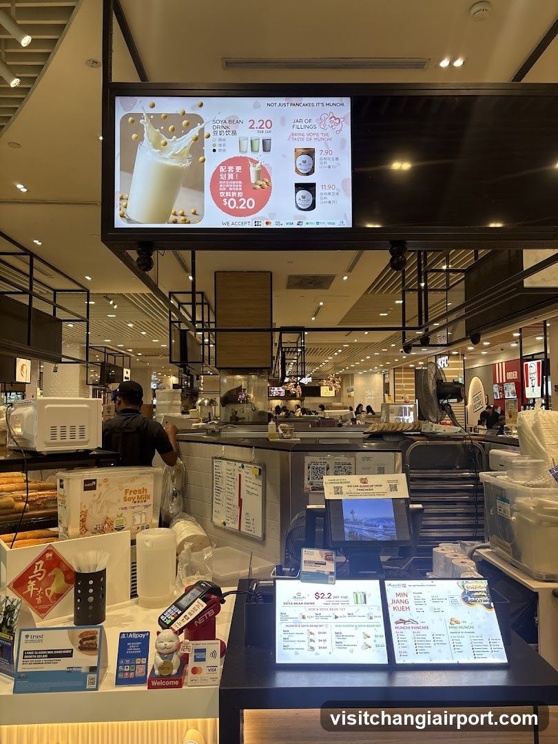 Food Court Counter Interior