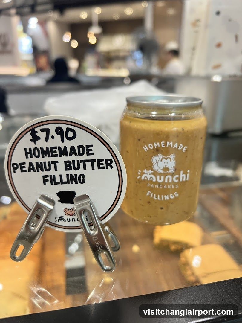 Peanut Butter Filling Display