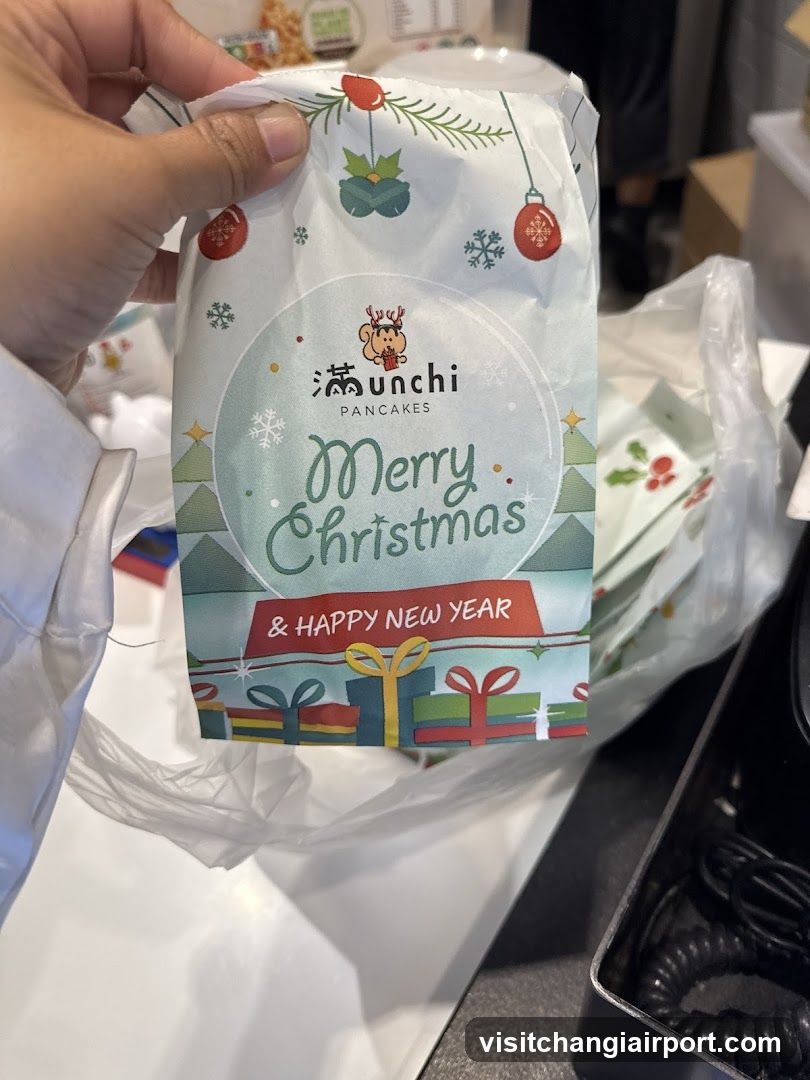 Munchi Pancakes Christmas Packaging
