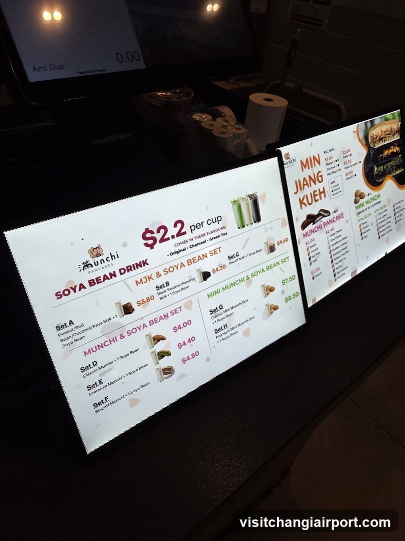 Munchi Menu Board