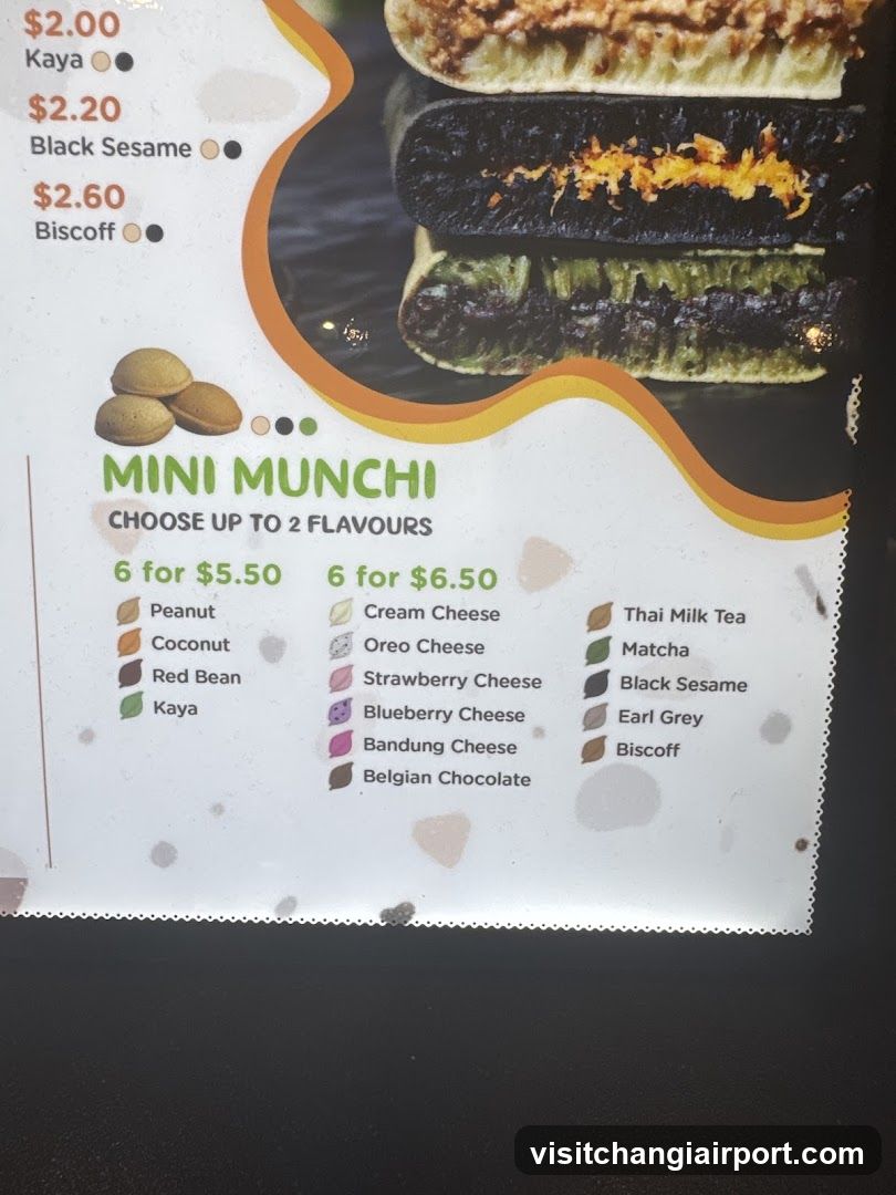 Mini Munchi Menu Board