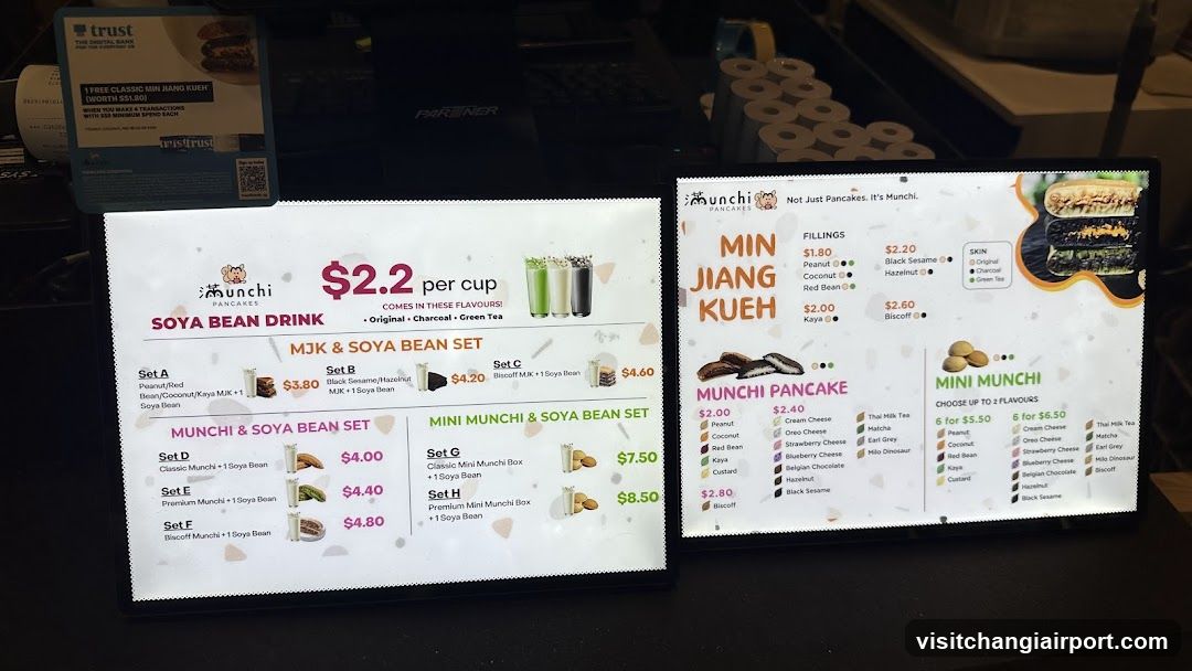 Munchi Menu Display