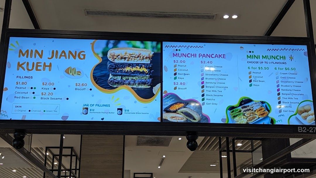 Food Menu Board Display