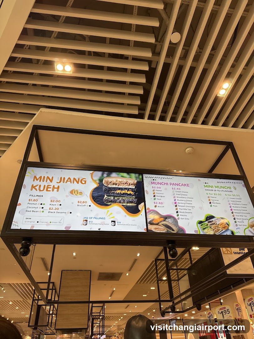 Min Jiang Kueh Menu Board