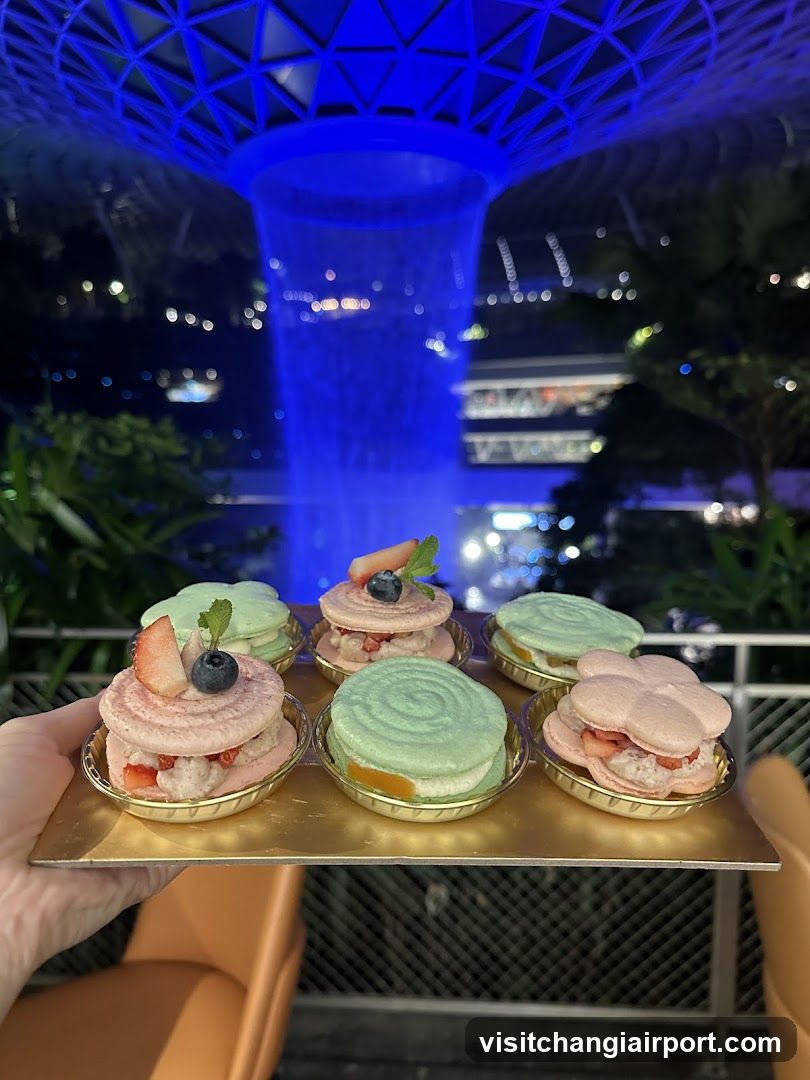 Dessert Platter at Night