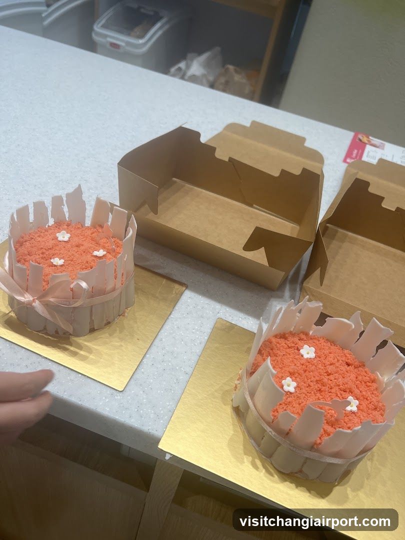 Cakes on Counter