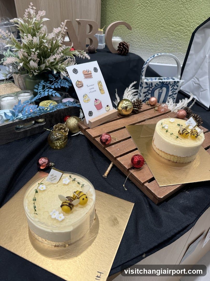 Bee Themed Cake Display