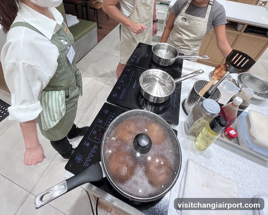 Cooking Class or Food Preparation Scene