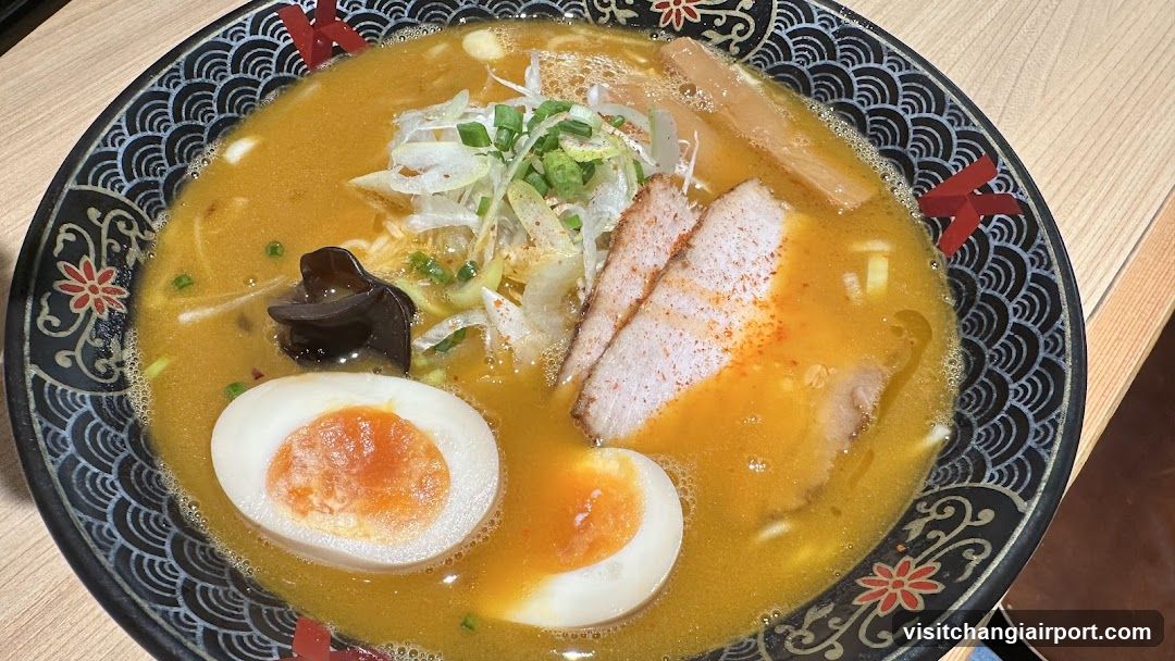 Ramen Bowl with Soft-Boiled Egg and Pork Slices