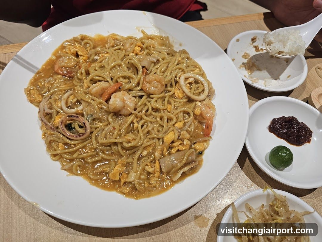 Noodle Dish with Seafood