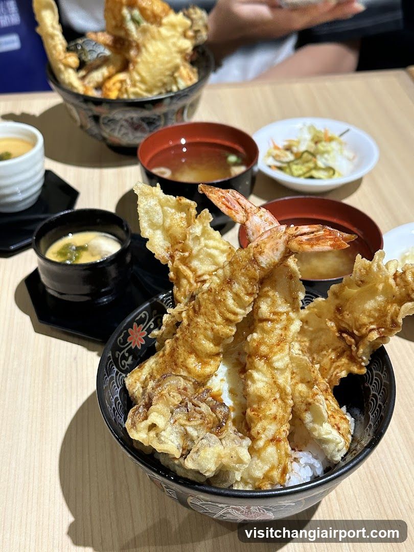 Tempura Rice Bowl Meal