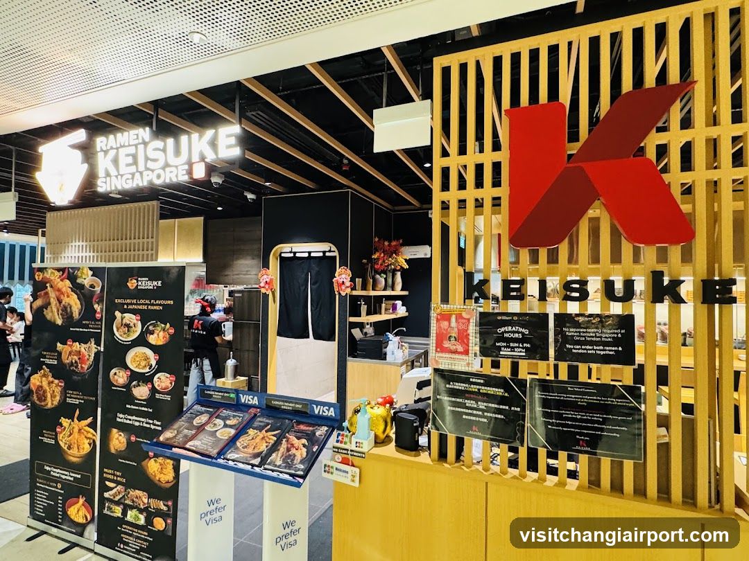 Ramen Keisuke Singapore Storefront Interior View