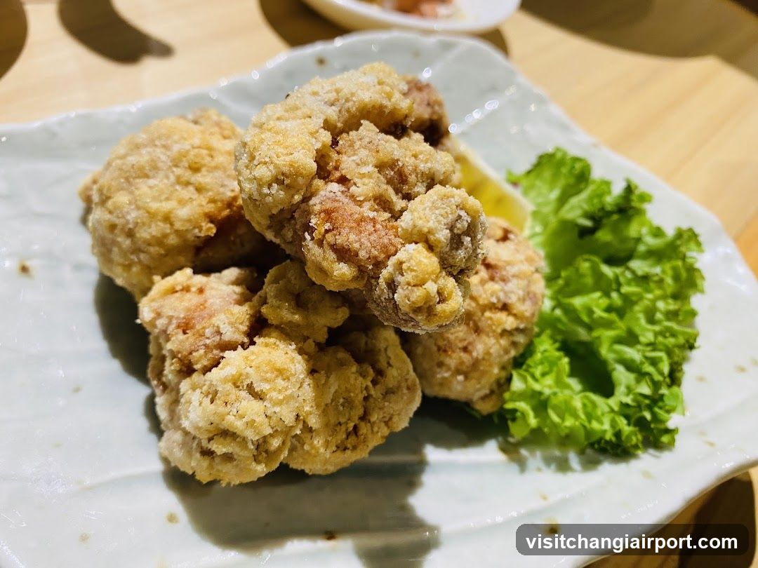 Fried Chicken with Lettuce