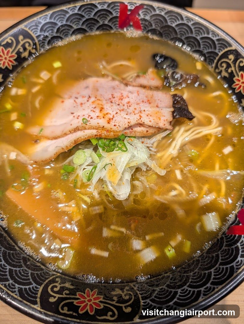Ramen Bowl with Pork and Scallions