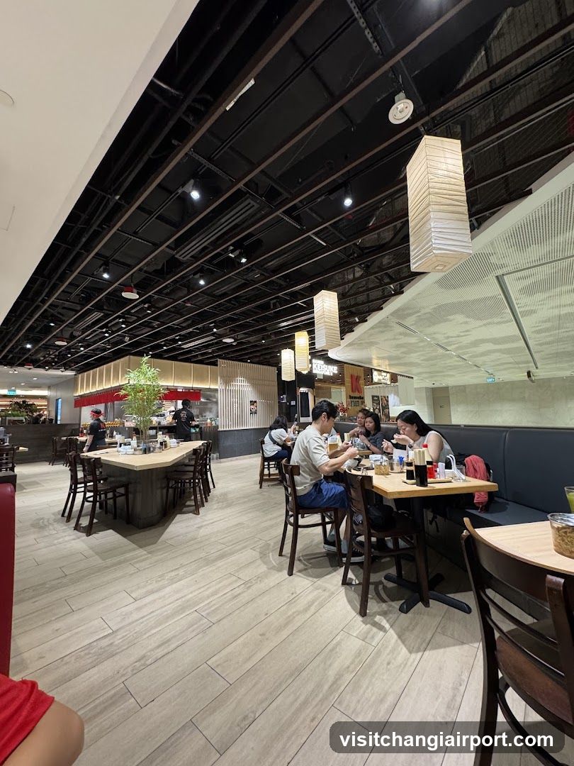 Restaurant Interior Dining Area
