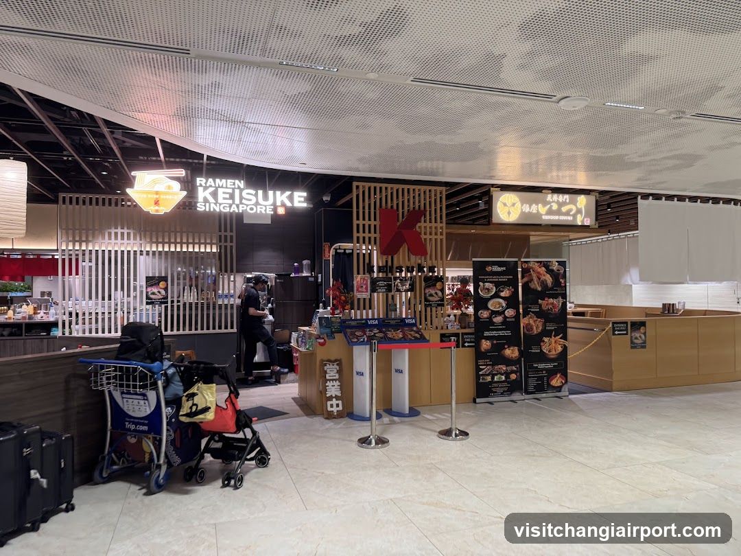 Ramen Keisuke Singapore Interior View