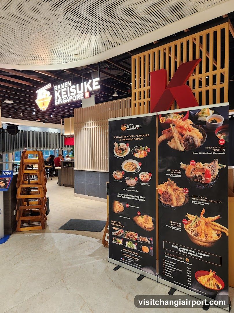 Ramen Keisuke Singapore Interior View