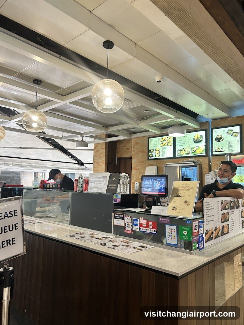 Food Counter Interior