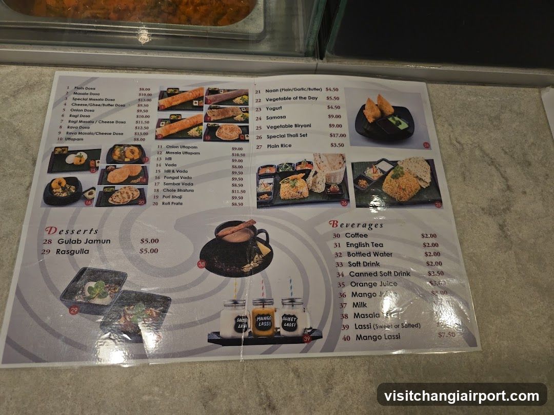 Dining Menu