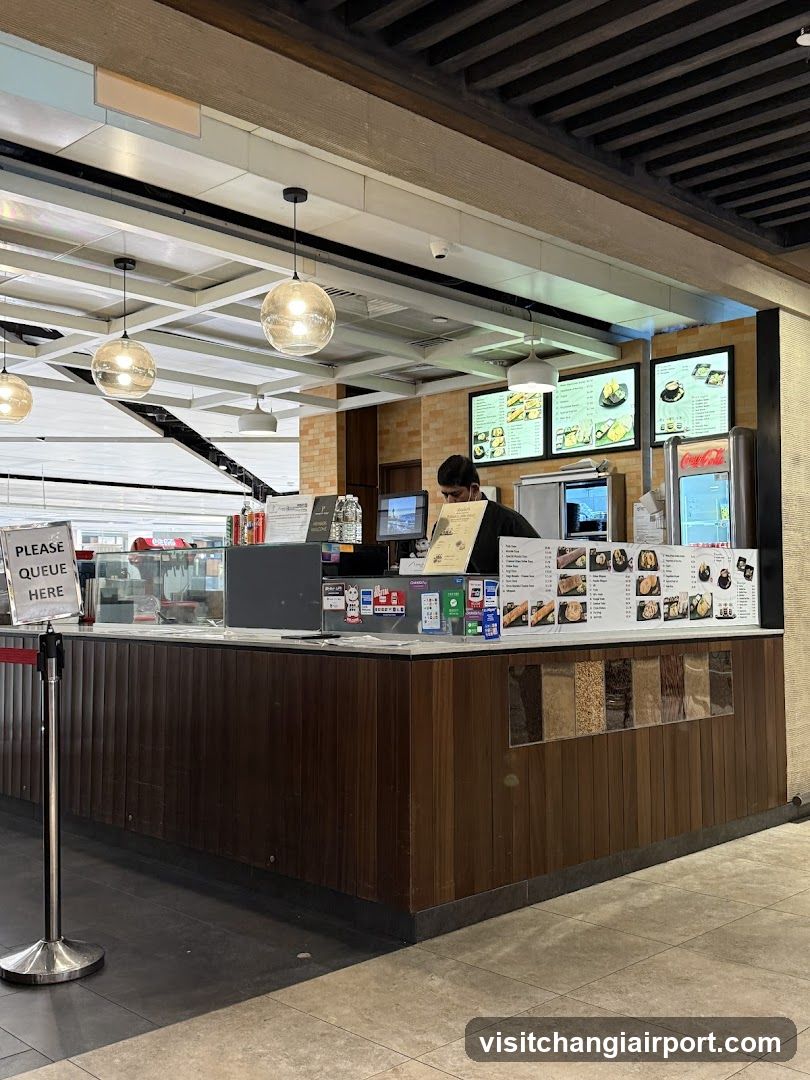 Food Counter Interior