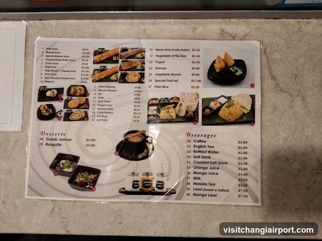 Indian Restaurant Menu