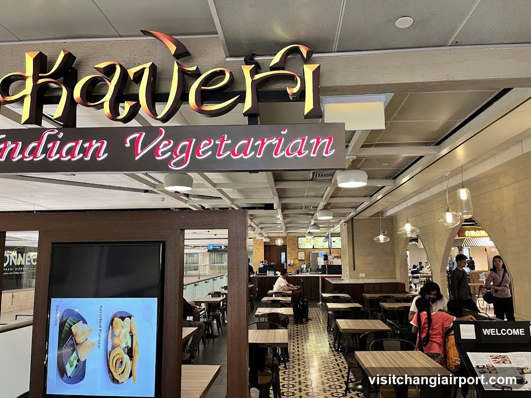 Kaveri Indian Vegetarian Restaurant Interior